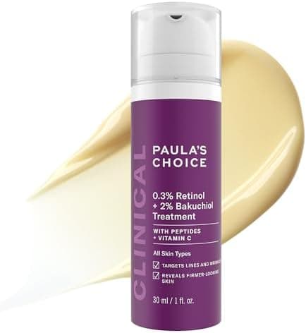 Paula's Choice CLINICAL 0.3% Retinol + 2% Bakuchiol…, 1 Fl Oz