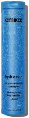 amika hydro rush intense moisture shampoo with hyaluronic acid