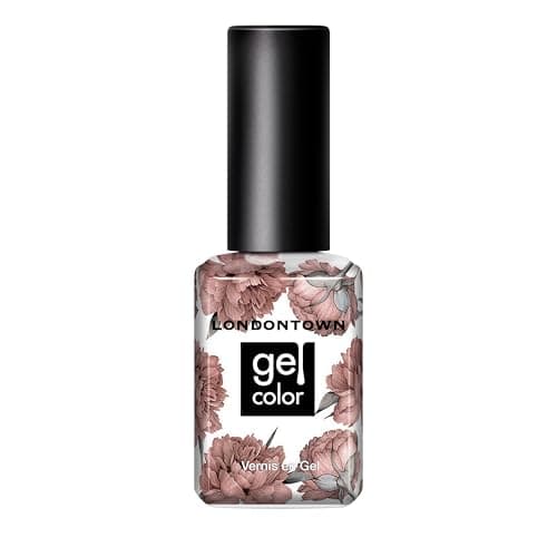 LONDONTOWN UV/LED Gel Nail Polish, Glossy Mauve Brown