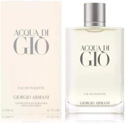 Acqua Di Gio for Men by Giorgio Armani 6.8 oz Eau De Toilette…