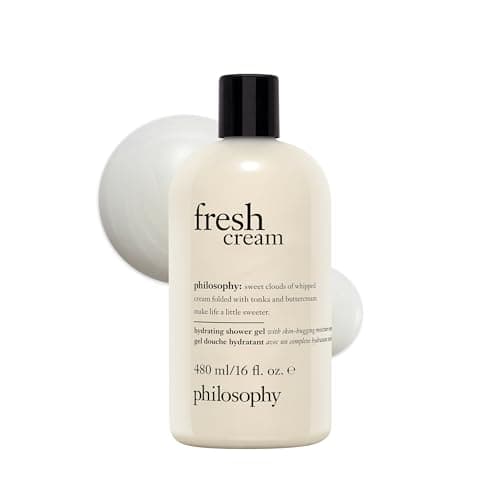 philosophy fresh cream shower gel - with notes of vanilla
