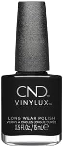 CND Vinylux Longwear Black Nail Polish, Black Pool, 0.5 fl oz