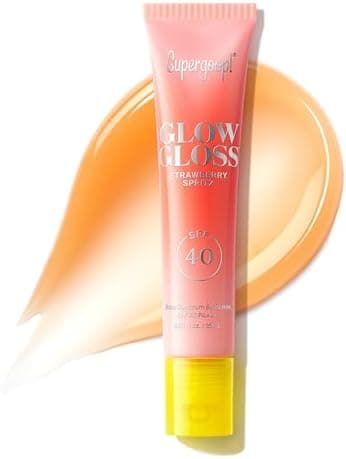 Supergoop! Glow Gloss SPF 40 Hydrating Lip Balm Strawberry…