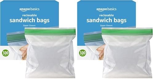 Amazon Basics Resealable Double Zipper… — (Previously Solimo)