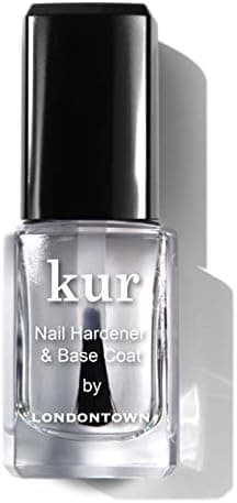 LONDONTOWN Nail Hardener & Base Coat – 2-in-1 Strengthening…