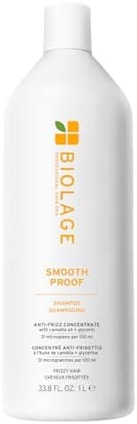 Biolage Smooth Proof Shampoo – For Frizzy Hair, 33.8 fl oz