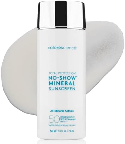 Colorescience, No-Show Mineral Sunscreen, SPF 50, 2.6 Fl Oz