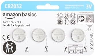 Amazon Basics CR2032 3V Lithium Coin Cel…, Child-Proof Package