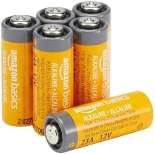 Amazon Basics 6-Pack 23A Alkaline Batteries, 12 Volt