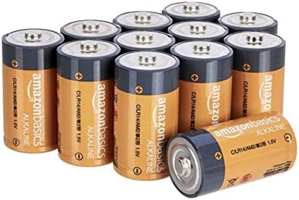 Amazon Basics C Cell All-Purpose Alkaline…, Long-lasting Power