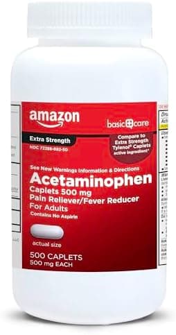 Amazon Basic Care Extra Strength Pain Relief