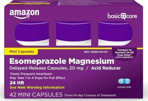Amazon Basic Care Esomeprazole Magnesium Delay… — Acid Reducer