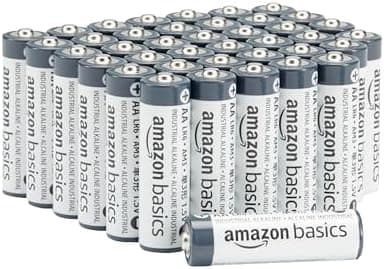 Amazon Basics 40-Pack AA Industrial Alkaline Batter…, 1.5 Volt