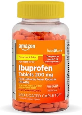 Amazon Basic Care Ibuprofen Tablets
