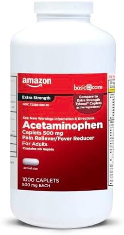 Amazon Basic Care Extra Strength Pain Relief