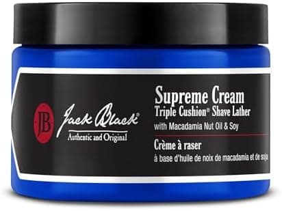 Jack Black Supreme Cream Triple Cushion Shave Lather - Shaving…