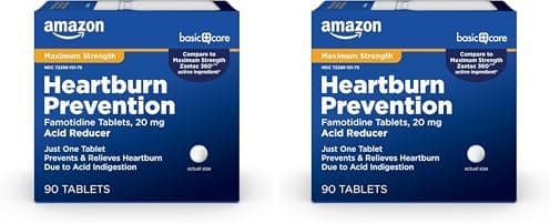 Amazon Basic Care Maximum Strength Famotidine 2…, Acid Reducer