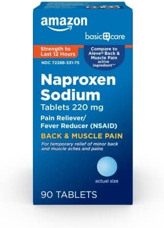 Amazon Basic Care Back and Muscle Pain