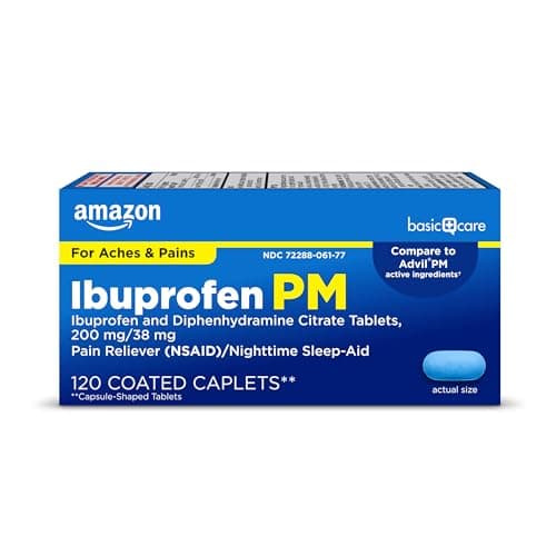 Amazon Basic Care Ibuprofen PM