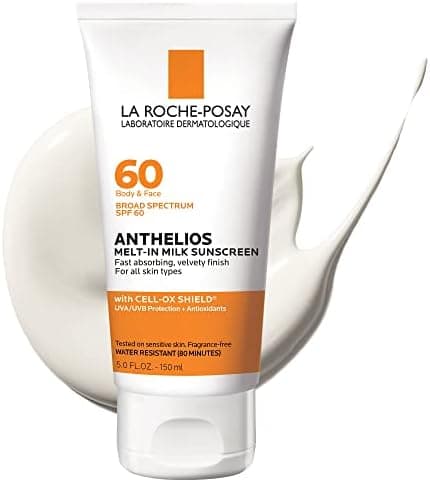 La Roche-Posay Anthelios Melt-In Milk SPF 60 Sunscreen…