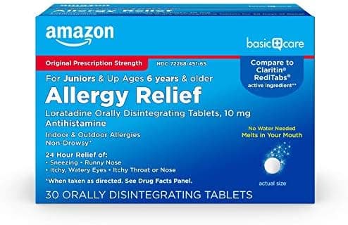 Amazon Basic Care 24-Hour Children Allergy Medicine