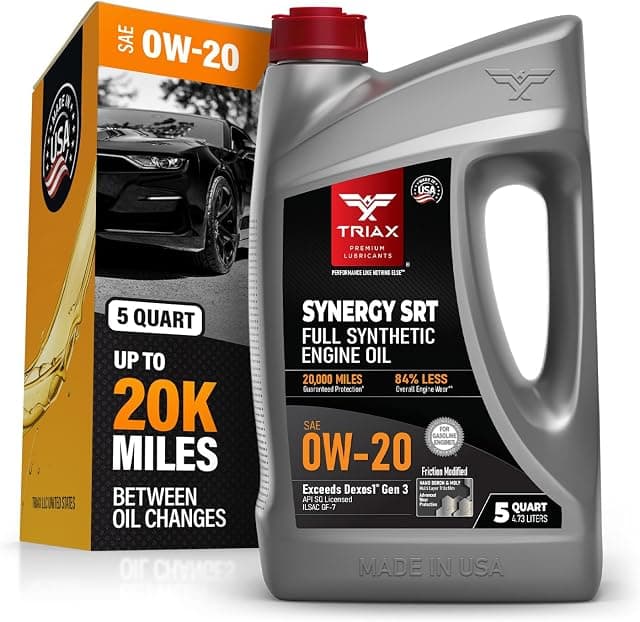 TRIAX Synergy SRT 0W-20 - Full Synthetic