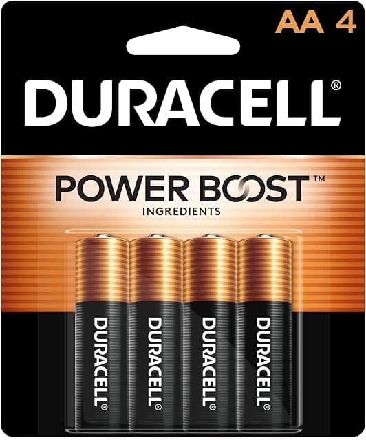 Duracell Coppertop Double AA Batteries with Power Boost…