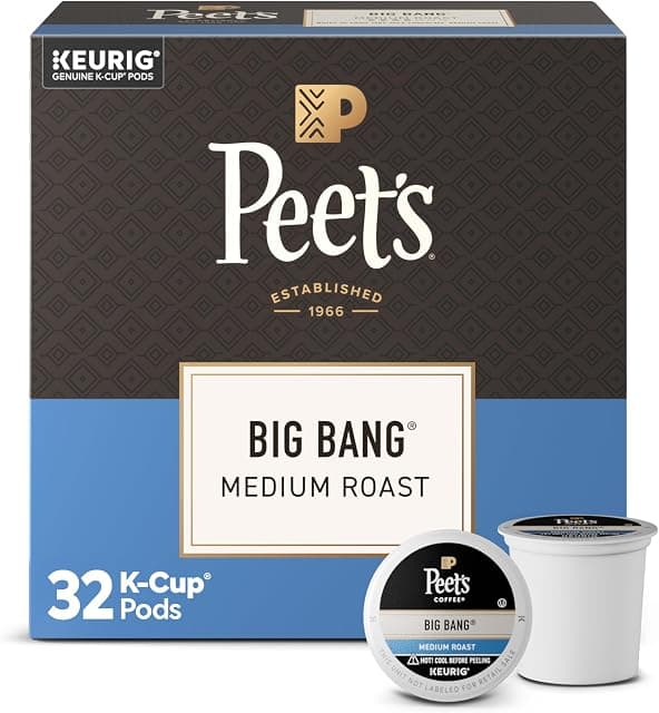 Peet's Coffee, Medium Roast Single Serve Coffee Pods, 100%…