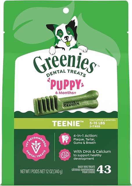Greenies Dog Treats Veterinarian-Recommended Natural Dental…