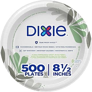 Dixie 8.5 Inch Medium-Weight Paper Plates By…, Pathways Design