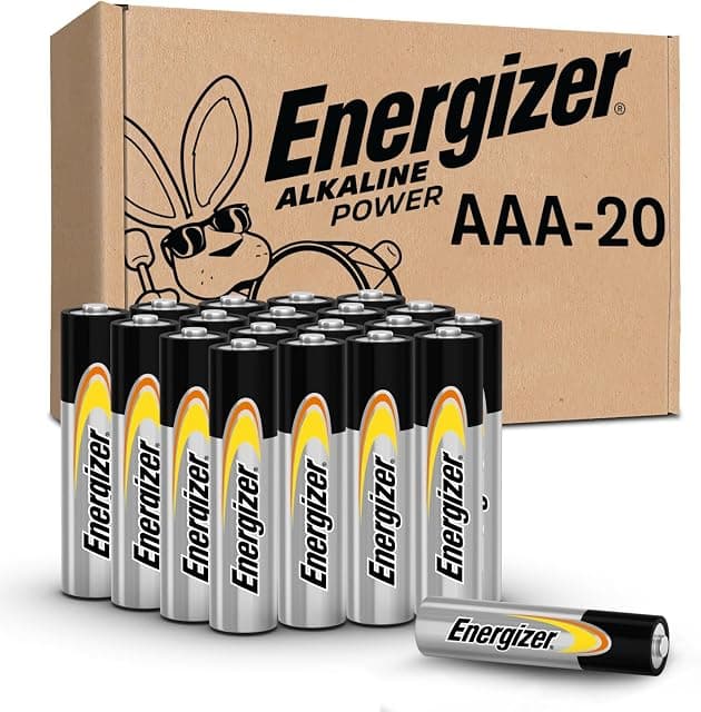 Energizer Alkaline Power AAA Batteries, 20 Count