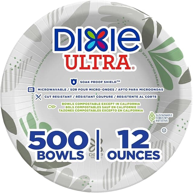 Dixie Ultra 12 oz Heavy-Weight Paper Bowls B…, Pathways Design