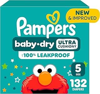Pampers Diapers - Baby Dry - Size 5