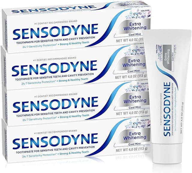 Sensodyne Extra Whitening Sensitive Teeth and Cavity…