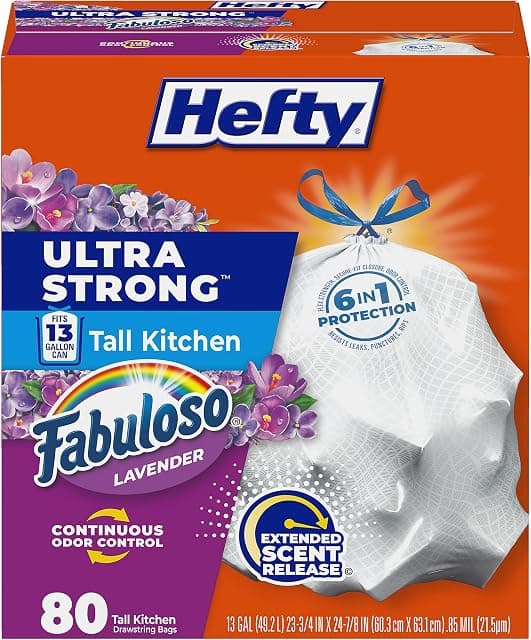 Hefty Ultra Strong 13 Gallon Trash Bags
