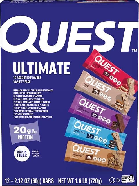Quest Nutrition Ultimate Variety Pack Protein Bars