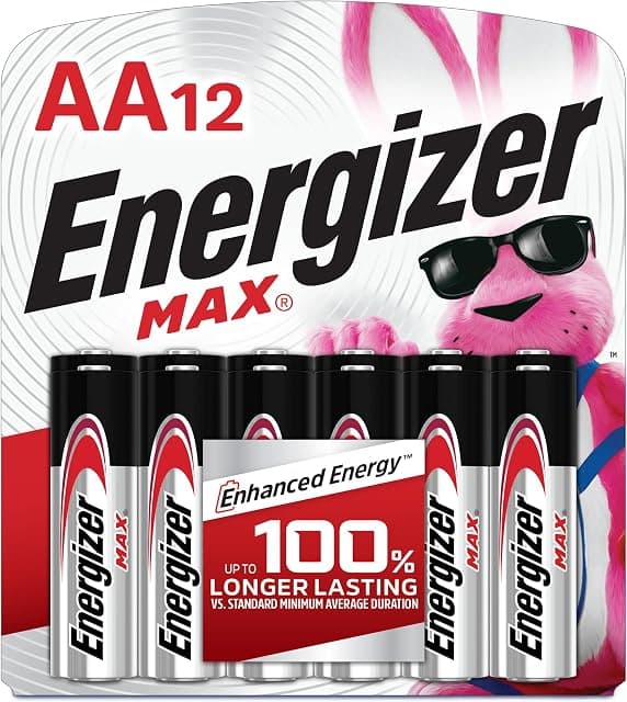 Energizer MAX AA Batteries, 12 Pack