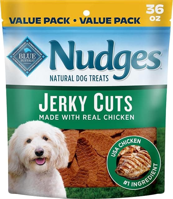 Blue Buffalo Nudges Chicken Jerky Cuts Natural Dog Treats