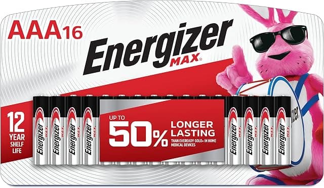 Energizer MAX AAA Batteries (16 Pack)