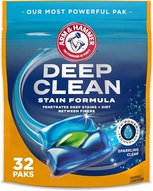ARM & HAMMER Deep Clean Stain Formula Laundry Detergent Power…