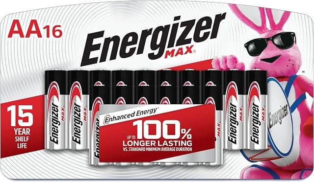Energizer MAX AA Batteries (16 Pack)