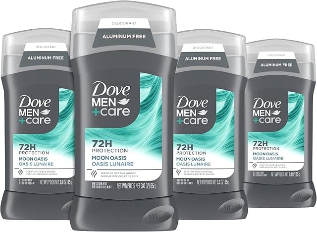 Dove Men+Care Aluminum-Free Deodorant Moon Oasis 4 Count for…