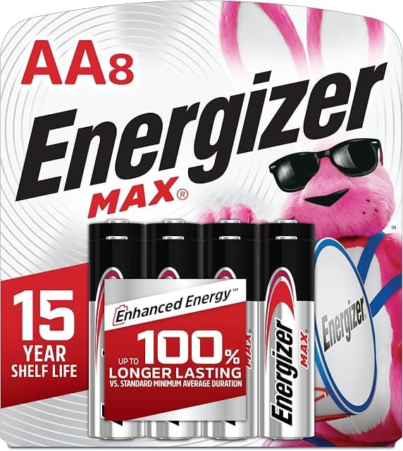 Energizer MAX AA Batteries (8 Pack)
