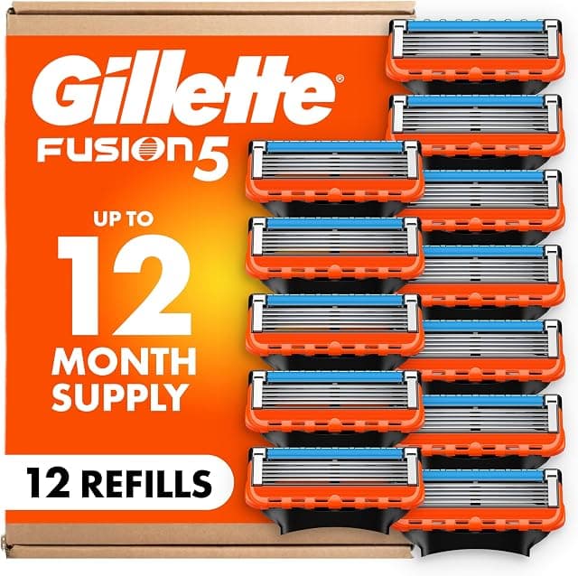 Gillette Fusion5 Mens Razor Blade Refills
